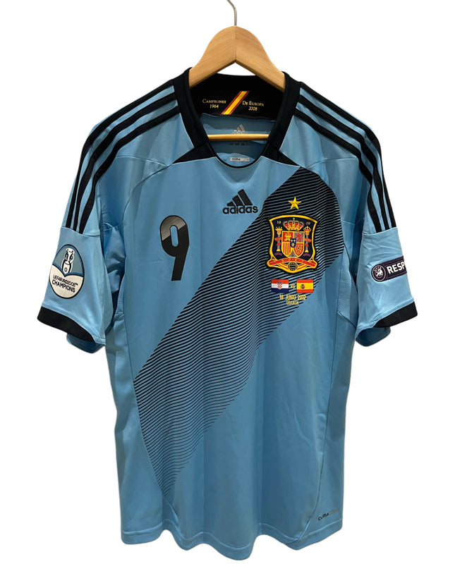 Spain away 2012/2013 #9 Torres (M) 8/10