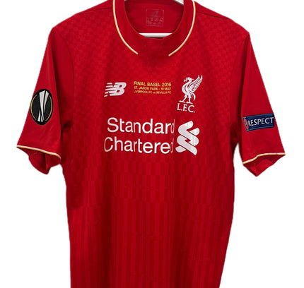 Liverpool home 2016 UEL final #10 Coutinho (M) 8/10