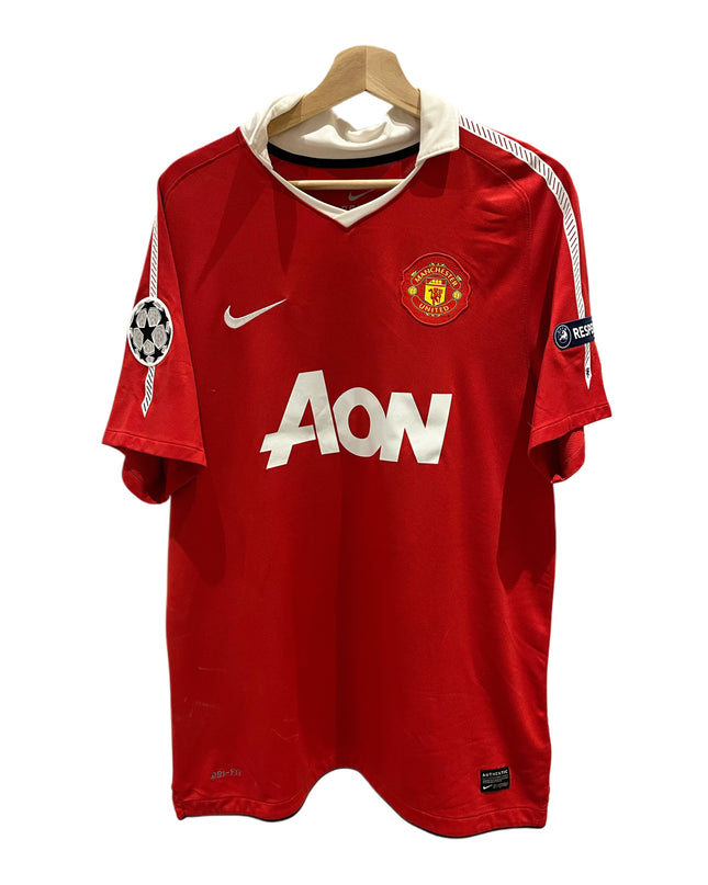 Manchester United home 10/11 #10 Rooney (L) 8/10