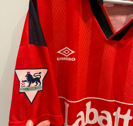 Nottingham Forrest home 1994/1996 #18 Haaland (L) 8/10