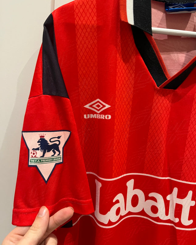 Nottingham Forrest home 1994/1996 #18 Haaland (L) 8/10