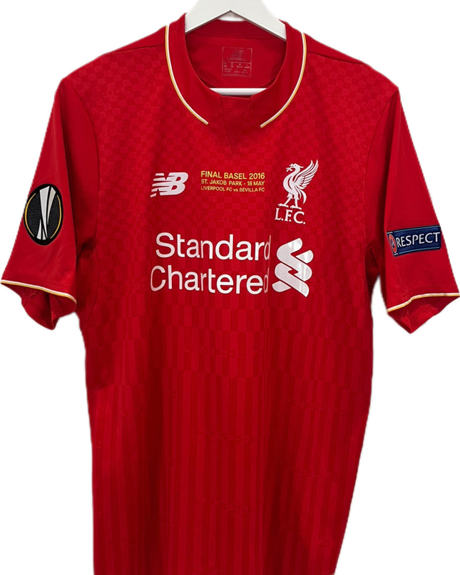 Liverpool home 2016 UEL final #10 Coutinho (M) 8/10