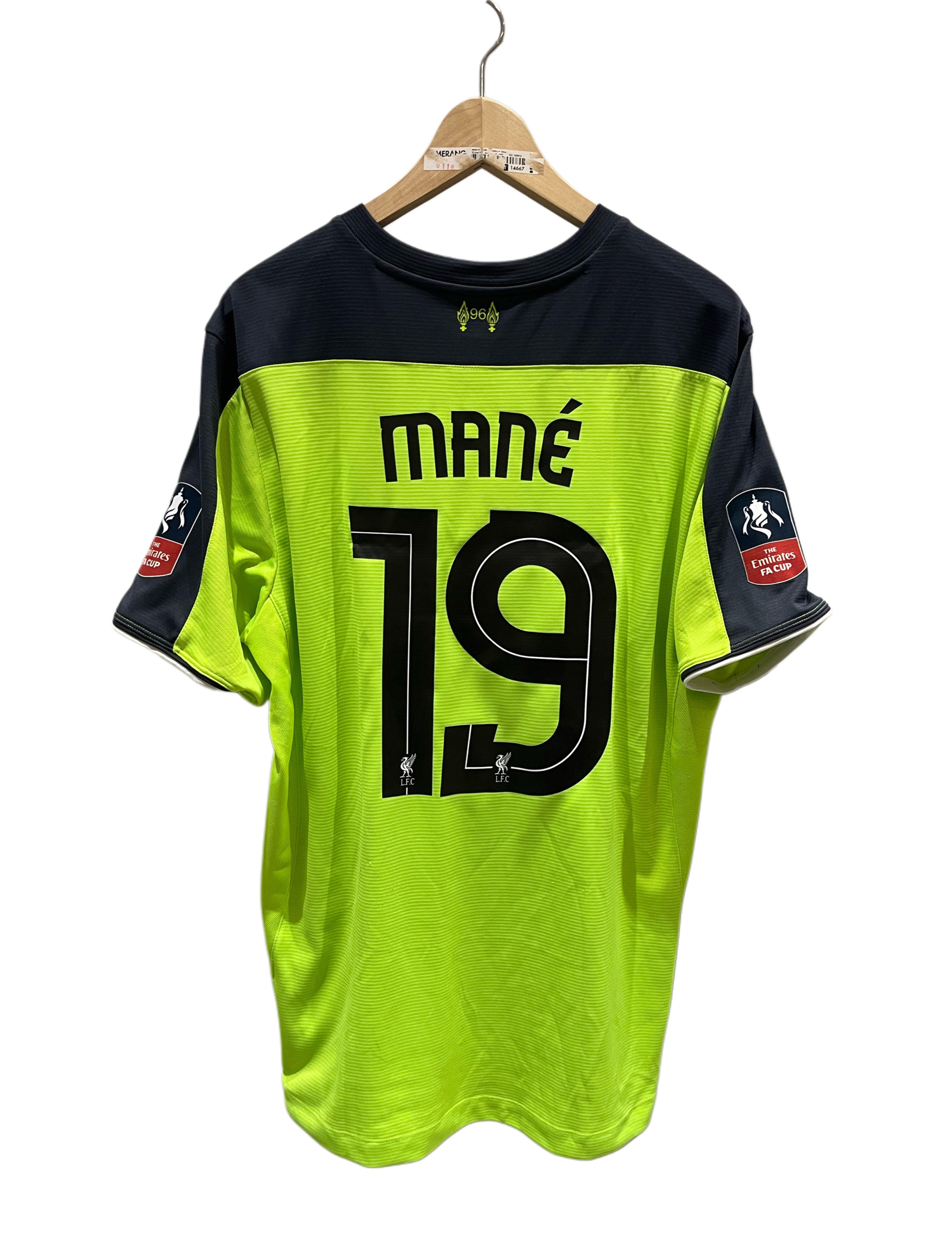 Liverpool third 16/17 #19 Mane (XL) 8/10