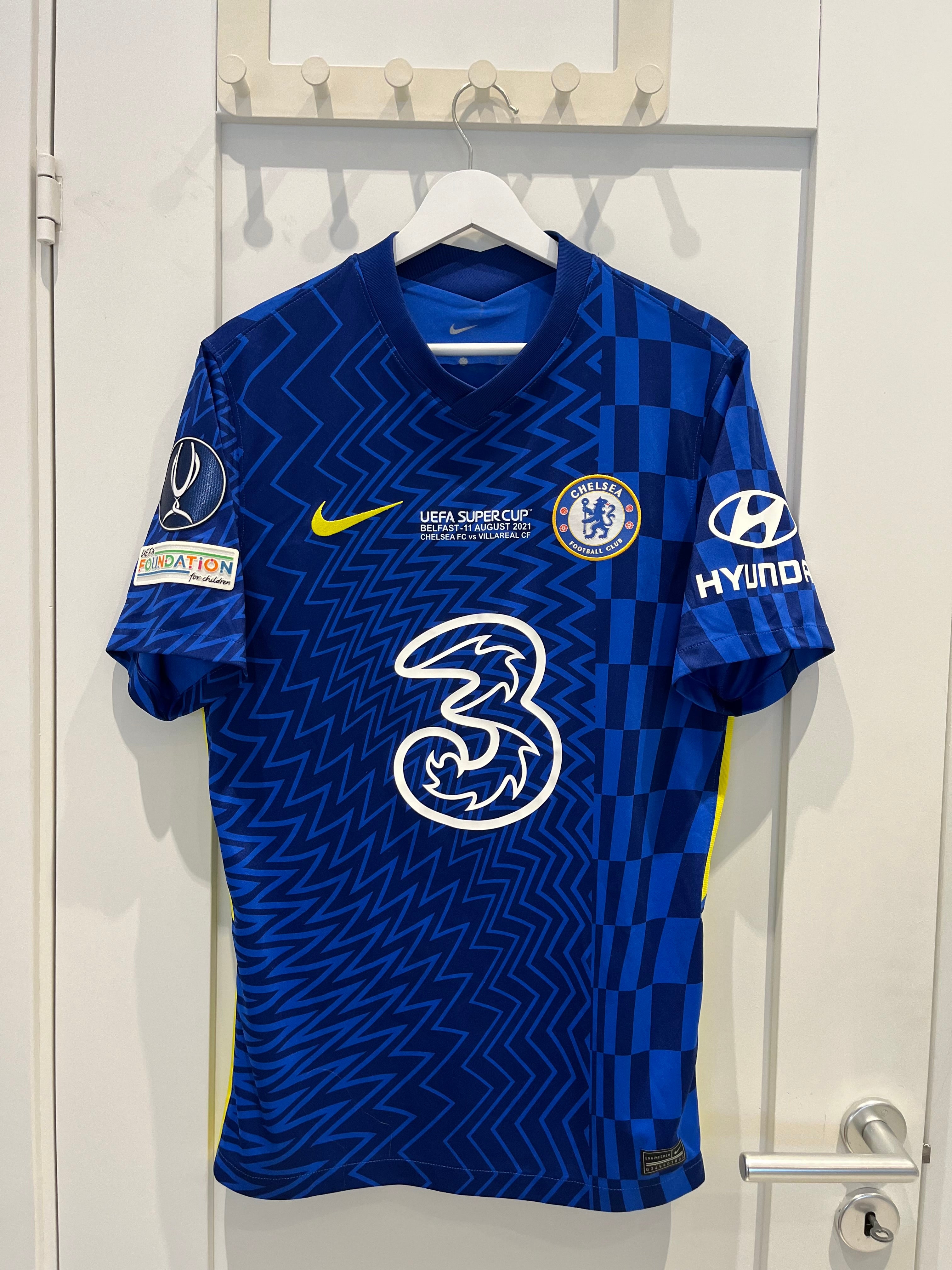 Chelsea home 2021 Super Cup Final #22 Ziyech (M) 8/10