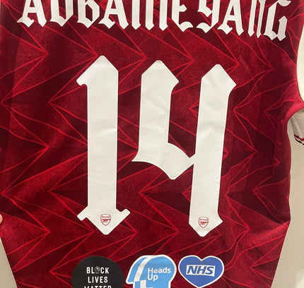 Arsenal home FA Cup final 2020 #14 Aubameyang (M) 8/10