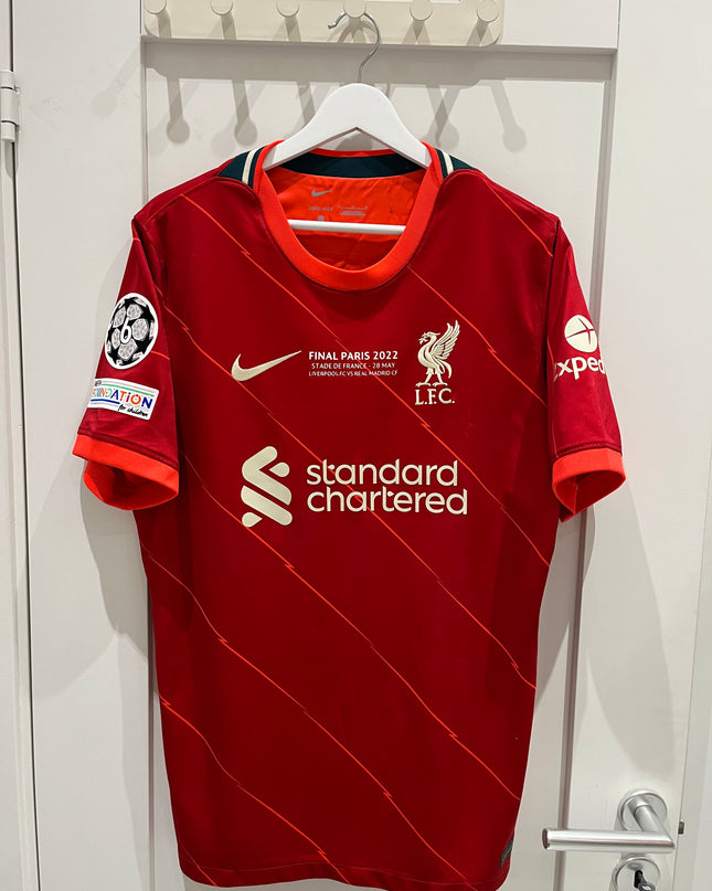 Liverpool home CL finale 2022 #66 Alexander Arnold (L) 8/10
