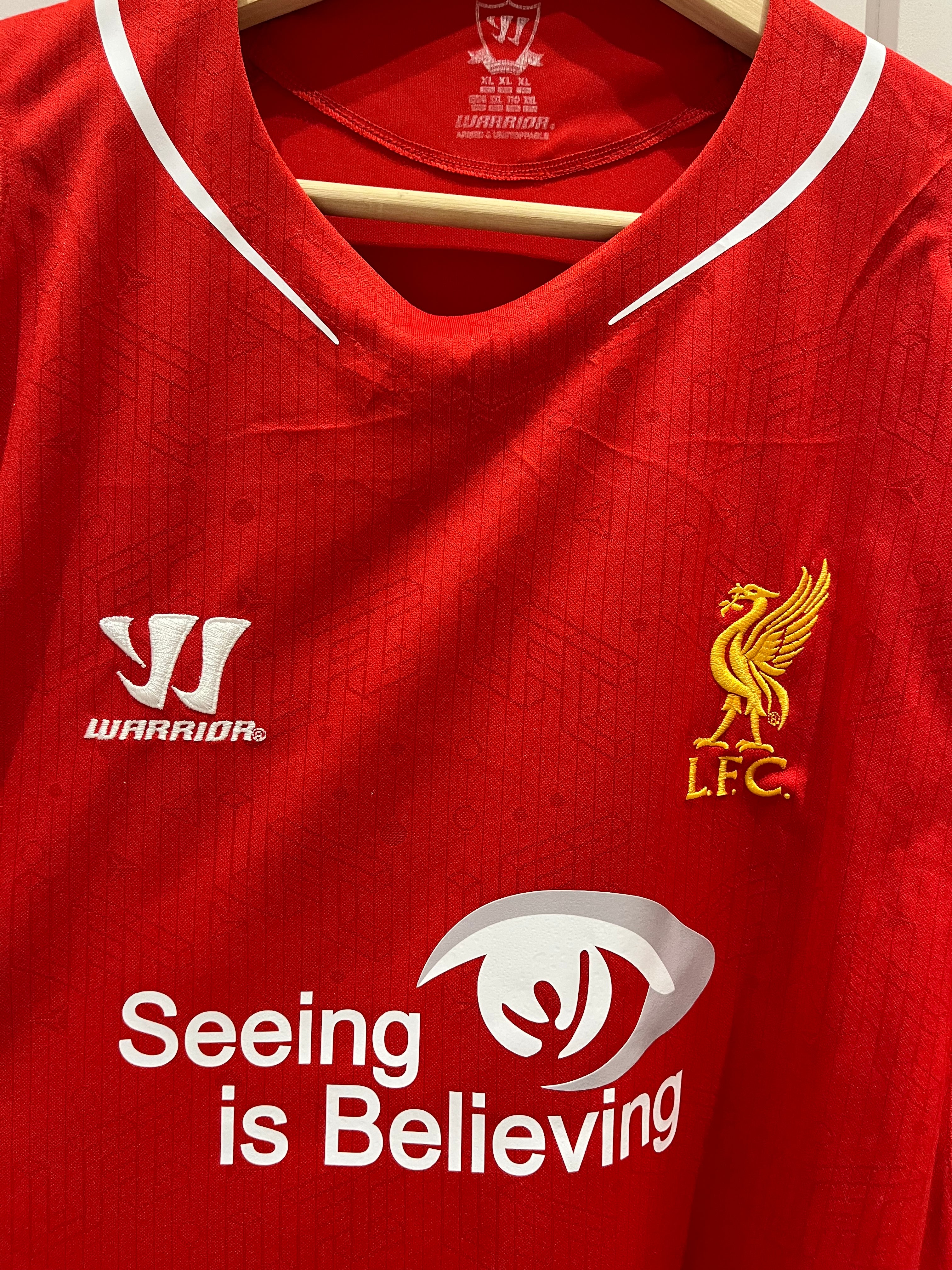 Liverpool home 14/15 #45 Balotelli (XL) 8/10