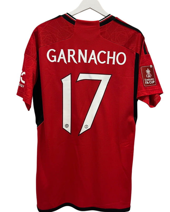 Manchester United home 23/24 #17 Garnacho (L) 10/10