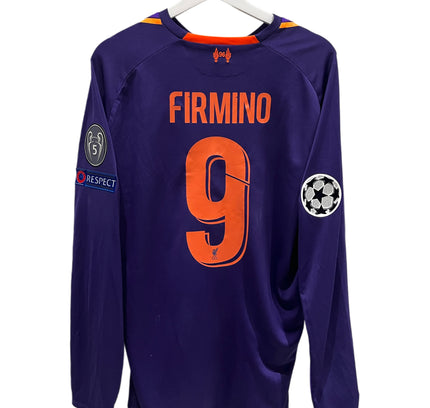 Liverpool away LS 2018/2019 #9 Firmino (M) 8/10