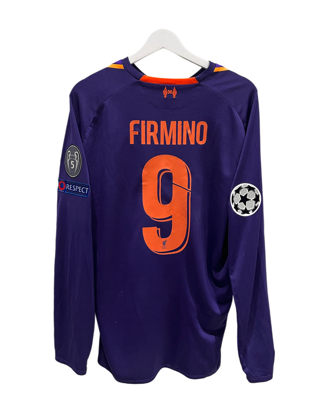 Liverpool away LS 2018/2019 #9 Firmino (M) 8/10
