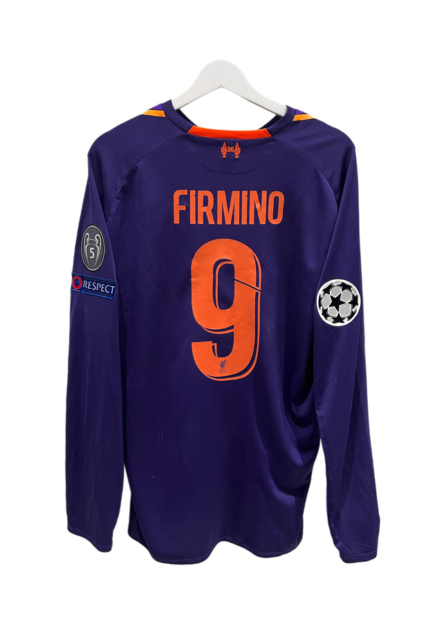 Liverpool away LS 2018/2019 #9 Firmino (M) 8/10