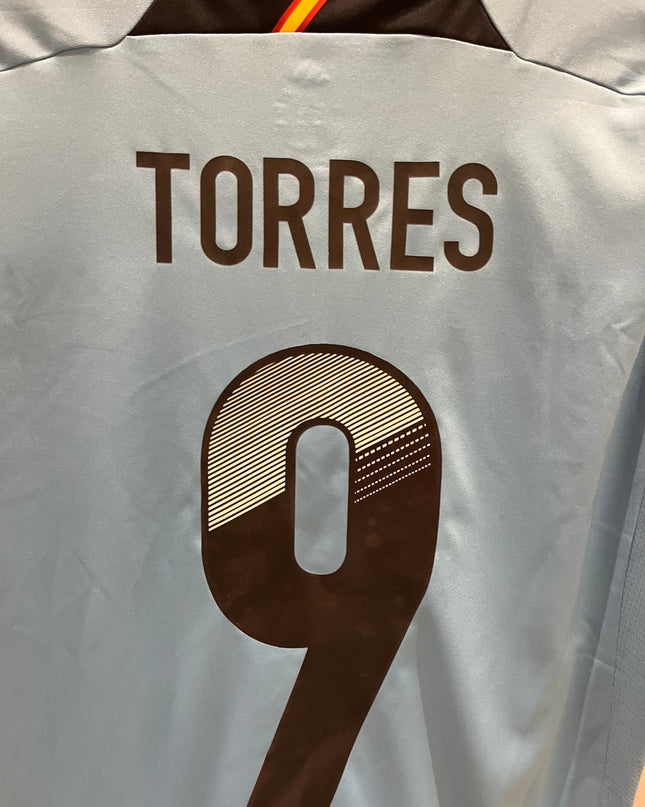 Spain away 2012/2013 #9 Torres (M) 8/10