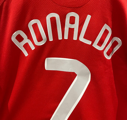 Manchester United home CL final 2008 #7 Ronaldo (L) 7/10
