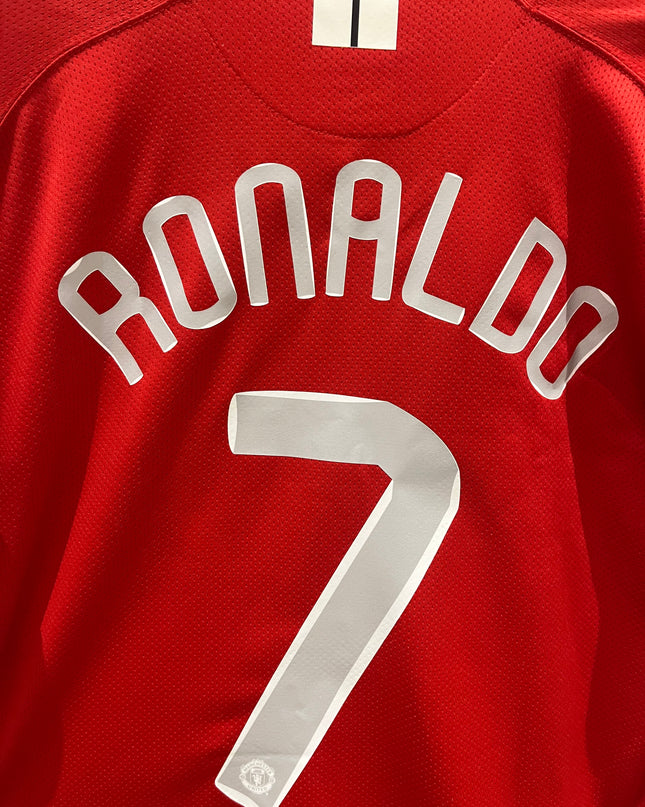 Manchester United home CL final 2008 #7 Ronaldo (L) 7/10