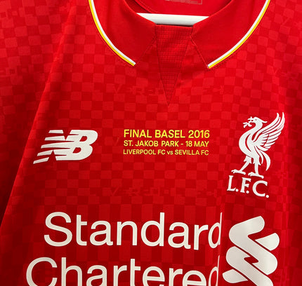 Liverpool home 2016 UEL final #10 Coutinho (M) 8/10