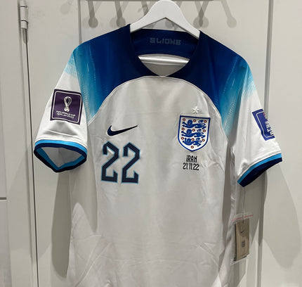 England home 2022 #22 Bellingham (M) 10/10