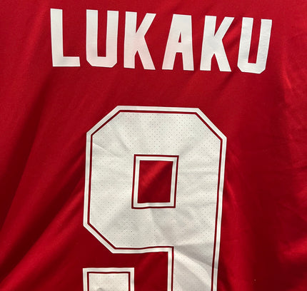 Manchester United home shirt 17/18 #9 Lukaku (S) 7/10
