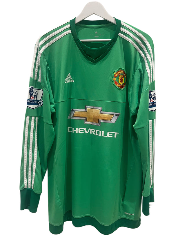 Manchester United Goalkeeper shirt 2015/2016 #1 De Gea (L) 8/10