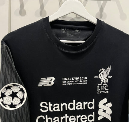 Liverpool Goalkeeper Shirt CL Final 2018 #1 Karius (M) 8/10