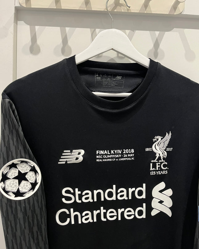 Liverpool Goalkeeper Shirt CL Final 2018 #1 Karius (M) 8/10