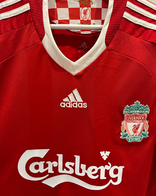 Liverpool home 2009/2010 #9 Torres (M) 8/10
