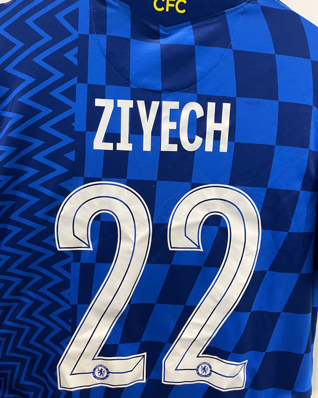 Chelsea home 2021 Super Cup Final #22 Ziyech (M) 8/10