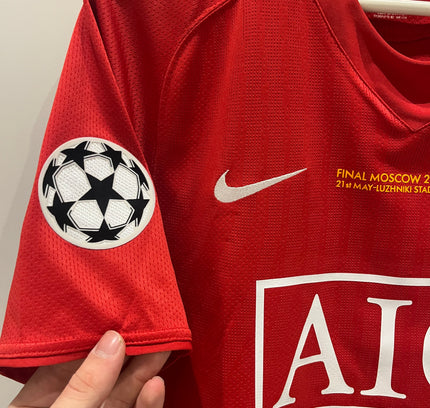 Manchester United home CL final 2008 #7 Ronaldo (L) 7/10