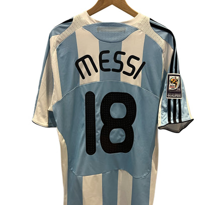 Argentina home 2007/2008 #18 Messi (M) 7/10