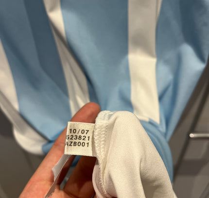 Argentina home 2007/2008 #18 Messi (M) 7/10