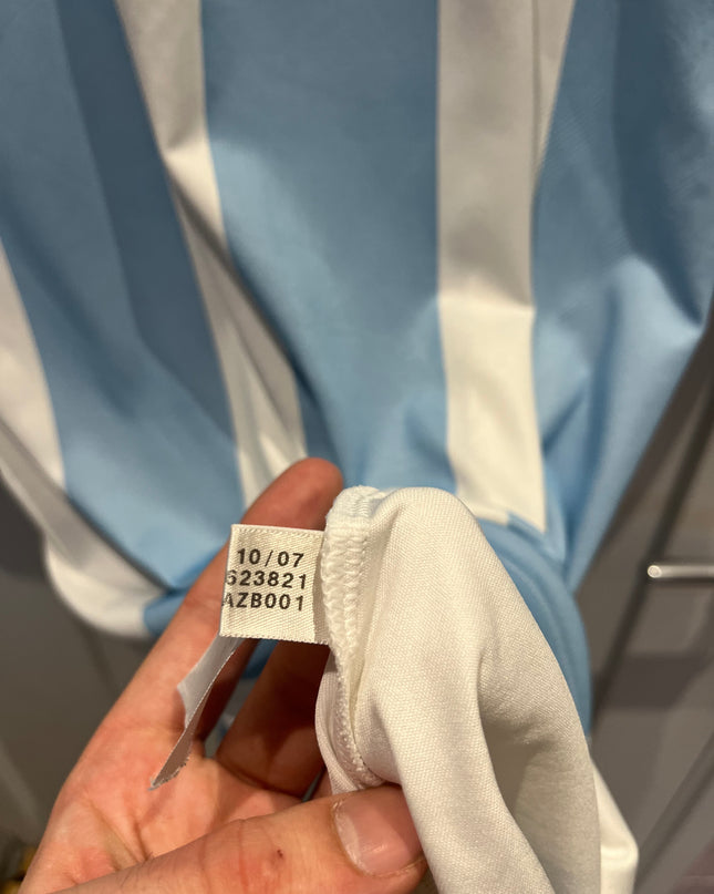 Argentina home 2007/2008 #18 Messi (M) 7/10