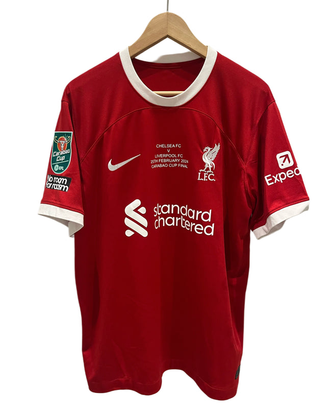 Liverpool home Carabao Cup Final 2024 #20 Diogo Jota (L) 9/10