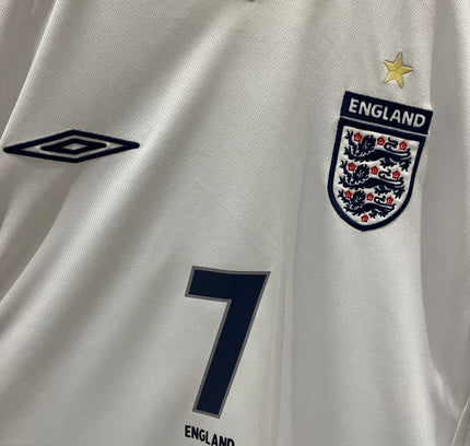 England home 2006 #7 Beckham (L) 7/10