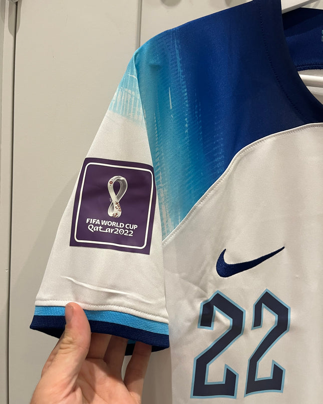 England home 2022 #22 Bellingham (M) 10/10