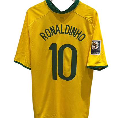 Brazil home 2008/2009 #10 Ronaldinho (XL) 7/10