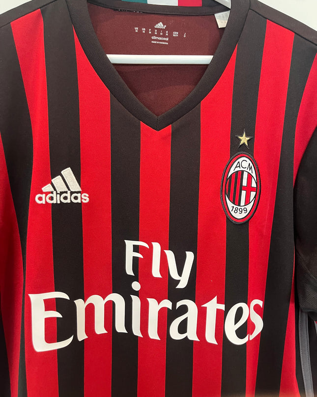 AC Milan home 2016/2017 #18 Montolivo (M) 8/10