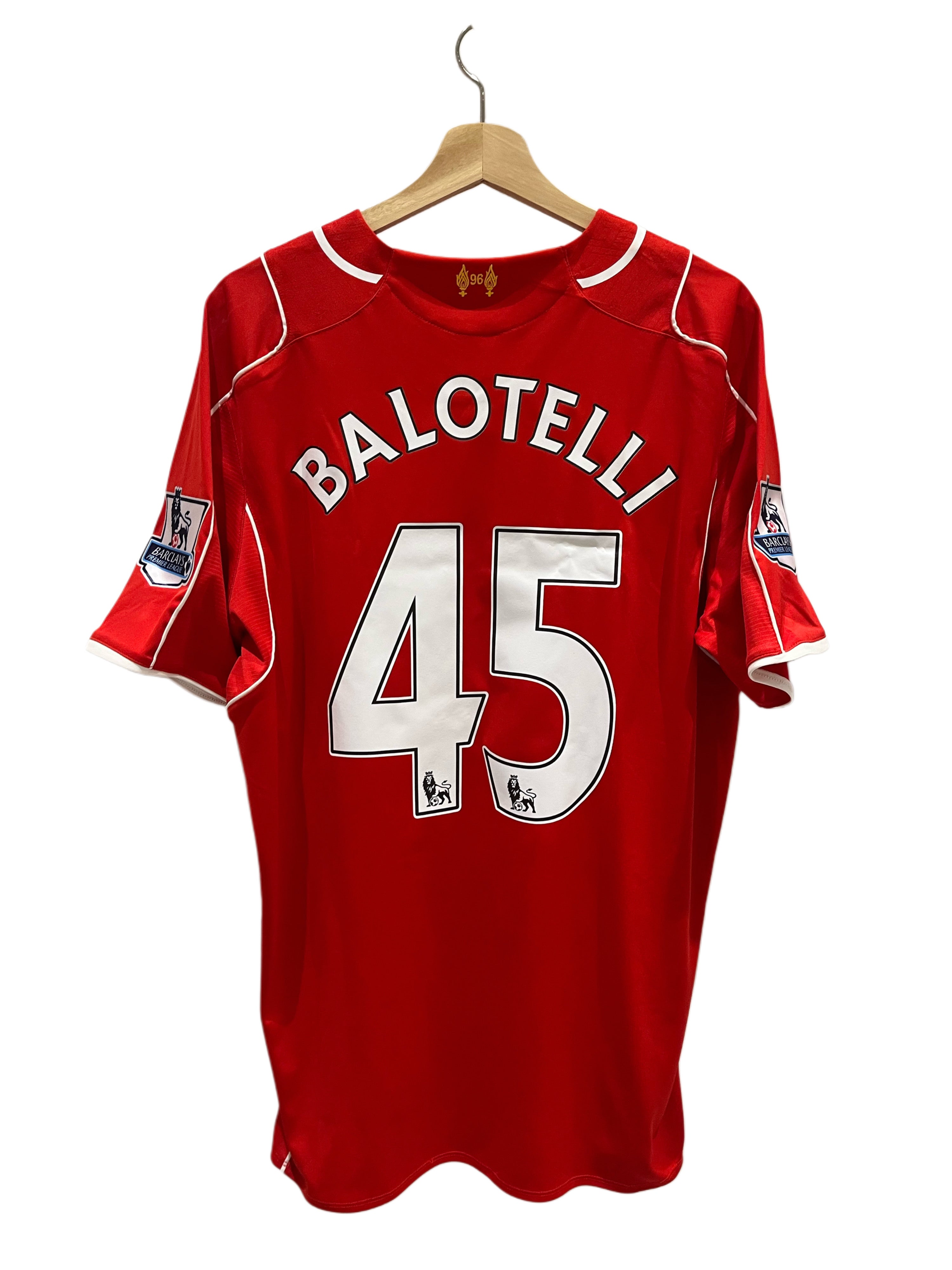 Liverpool home 14/15 #45 Balotelli (XL) 8/10
