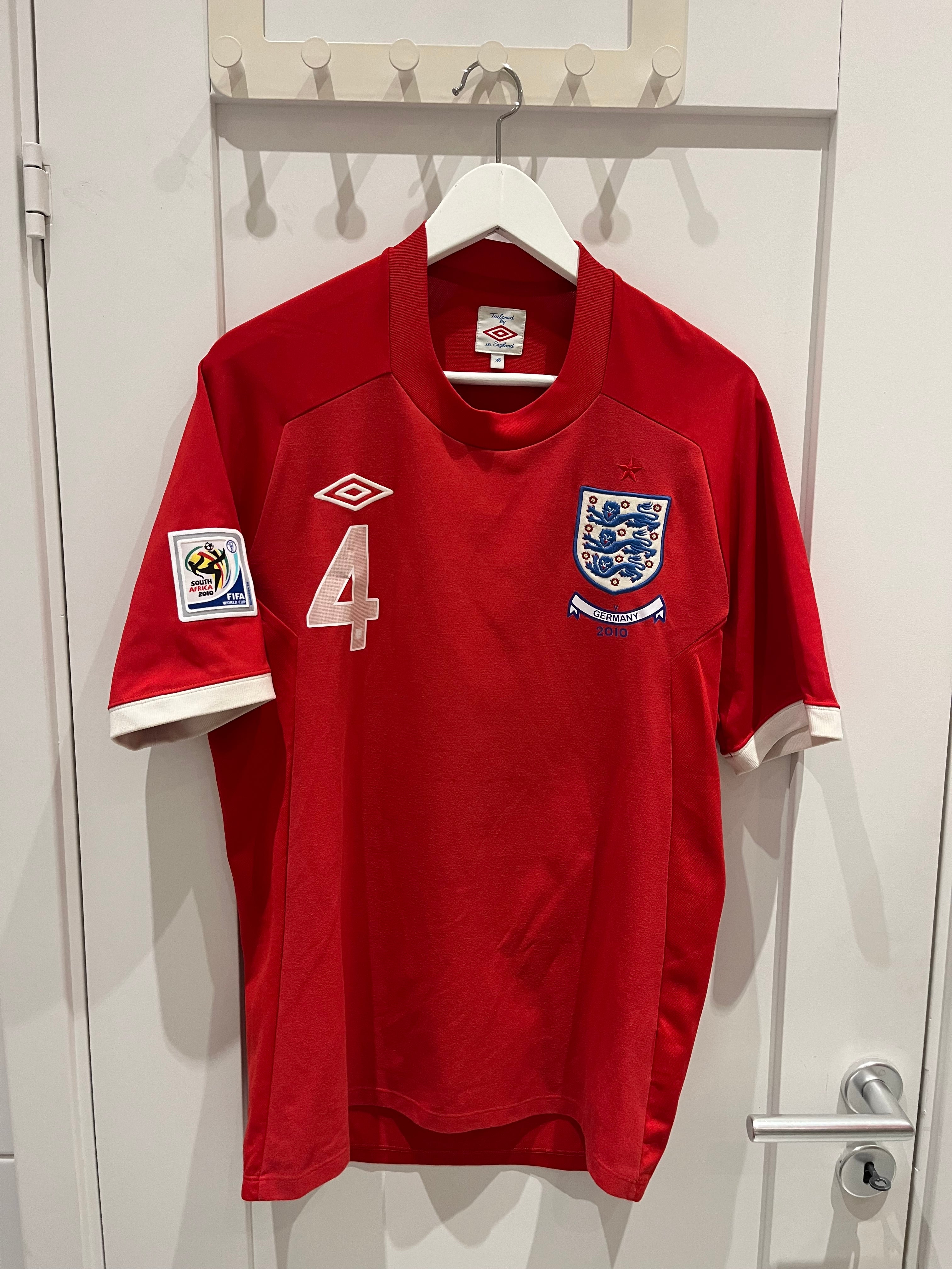 England away VM 2010 #4 Gerrard (M) 9/10