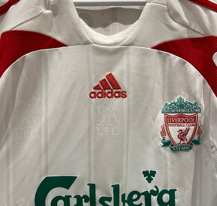 Liverpool bortedrakt 2007/2008 #6 Riise (M) 8/10