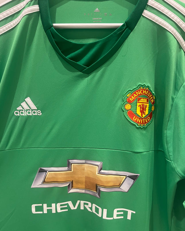 Manchester United Goalkeeper shirt 2015/2016 #1 De Gea (L) 8/10