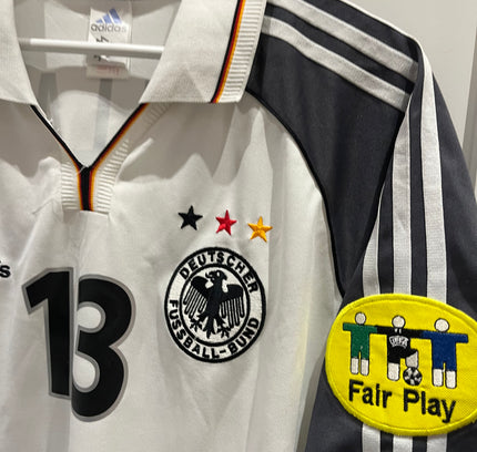Germany home 2000/2002 #13 Ballack (XL) 8/10