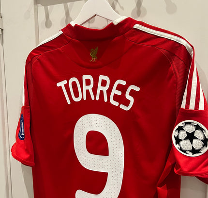 Liverpool home 2009/2010 #9 Torres (M) 8/10