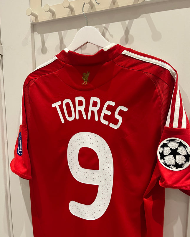 Liverpool home 2009/2010 #9 Torres (M) 8/10