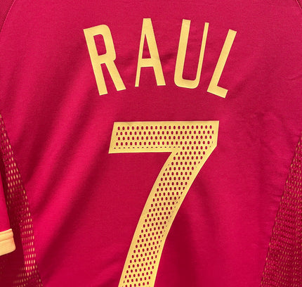 Spain home 2002/2004 #7 Raul (M) 8/10