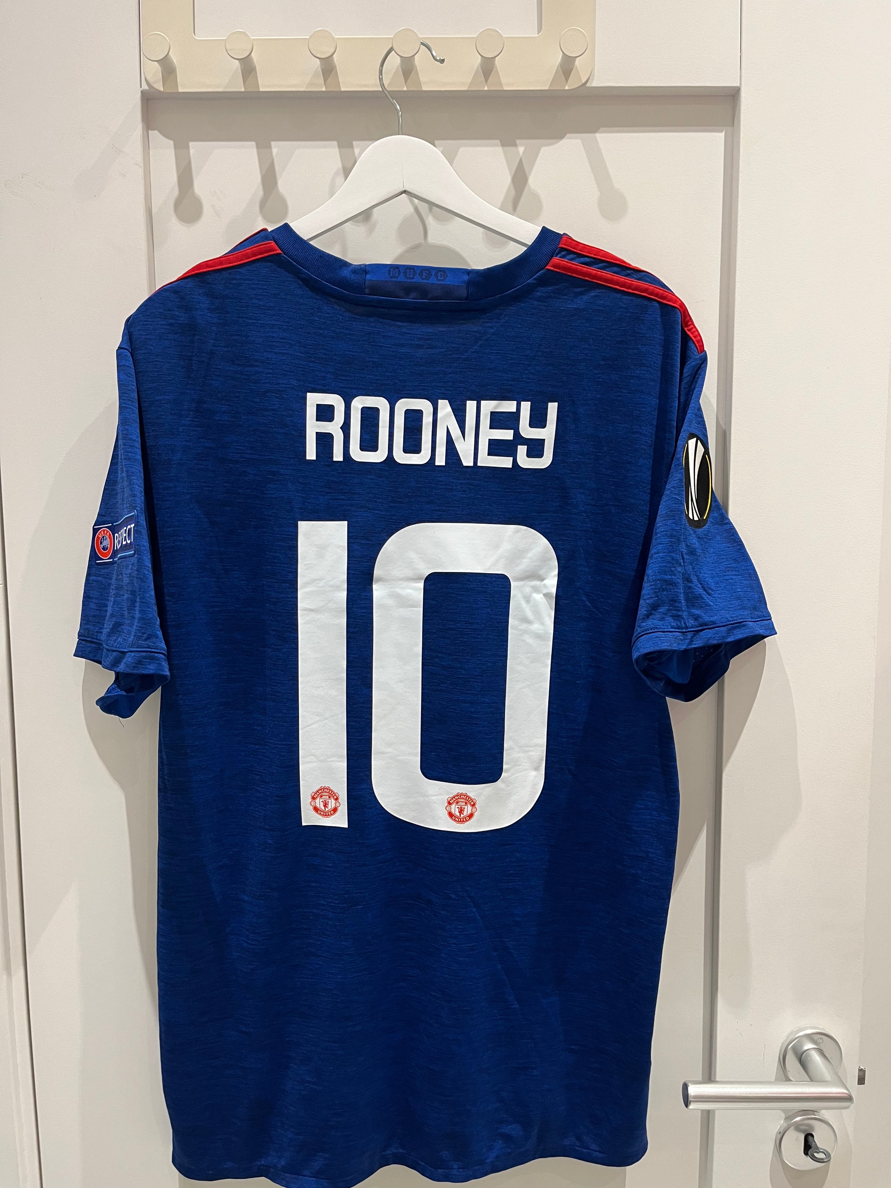 Manchester United away UEL 2017 #10 Rooney (XL) 8/10
