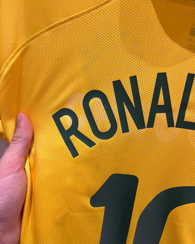 Brazil home 2008/2009 #10 Ronaldinho (XL) 7/10