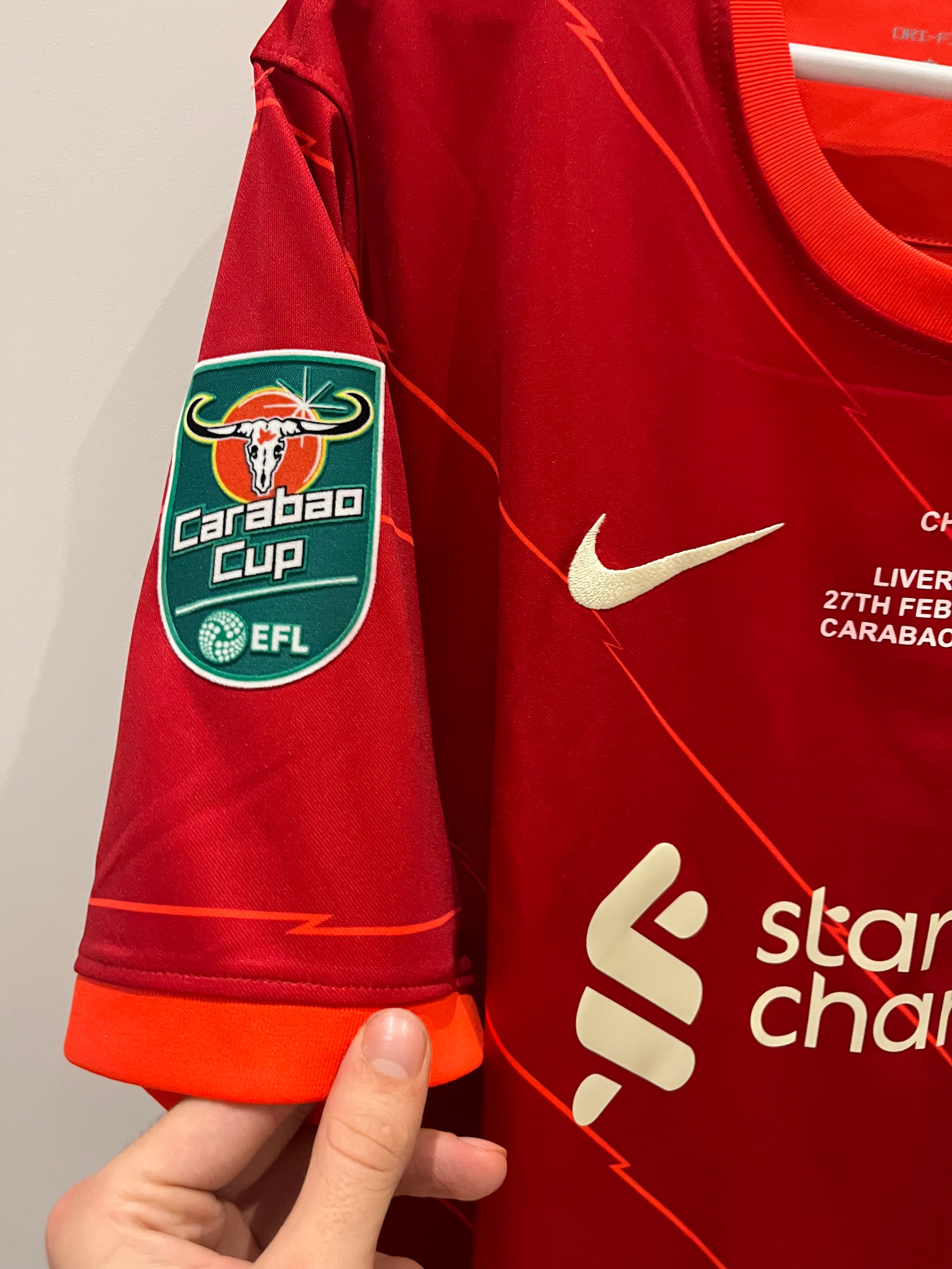 Liverpool home 2022 Carabao Cup finale #10 Mane (XL) 10/10