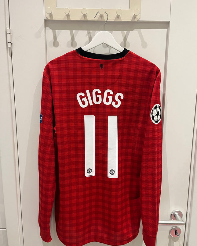 Manchester United hjemmedrakt LS 2011/2012 #11 Giggs (M) 9/10