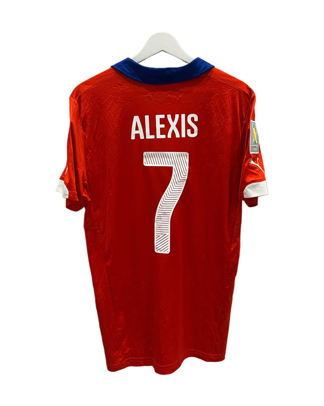 Chile home 2014 VM #7 Alexis (L) 8/10
