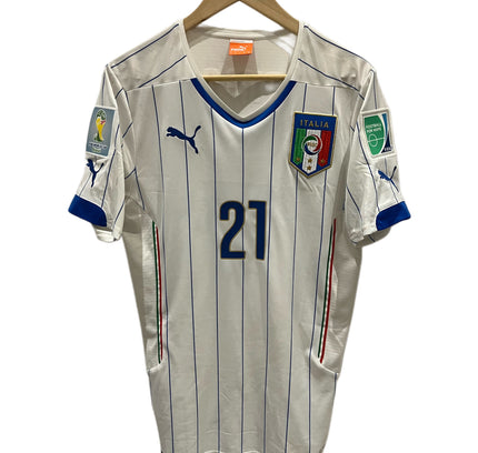 Italy home 2014 #21 Pirlo (M) 8/10