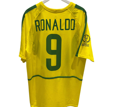 Brazil home 2002/2004 #9 Ronaldo (XL) 8/10